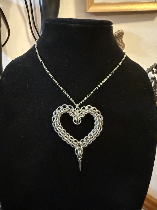 Heart shaped necklace